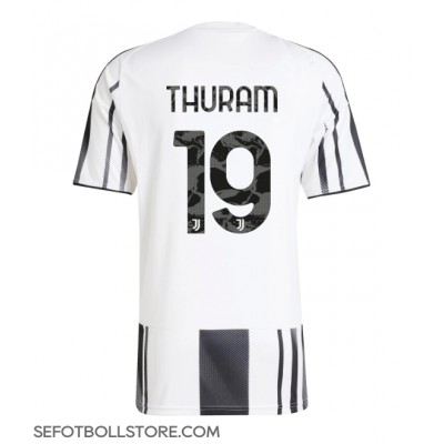 Juventus Khephren Thuram #19 Replika Hemmatröja 2025-26 Kortärmad Juventus Khephren Thuram #19 Replika Hemmatröja 2025-26 Kortärmad